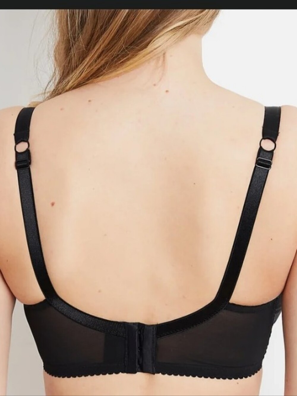 Katharine Hamilton Sophia bra in black, 36E (fits like D), 31% silk - Picture 3 of 4